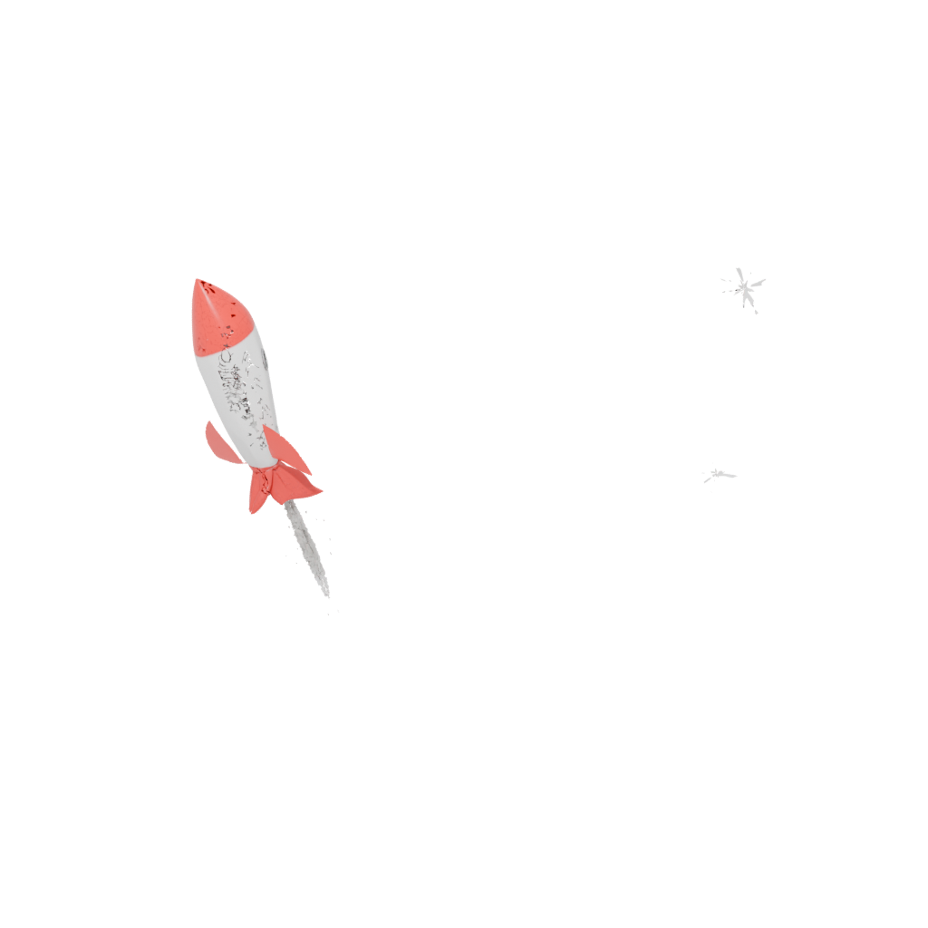 Firework Rocket Decoration
