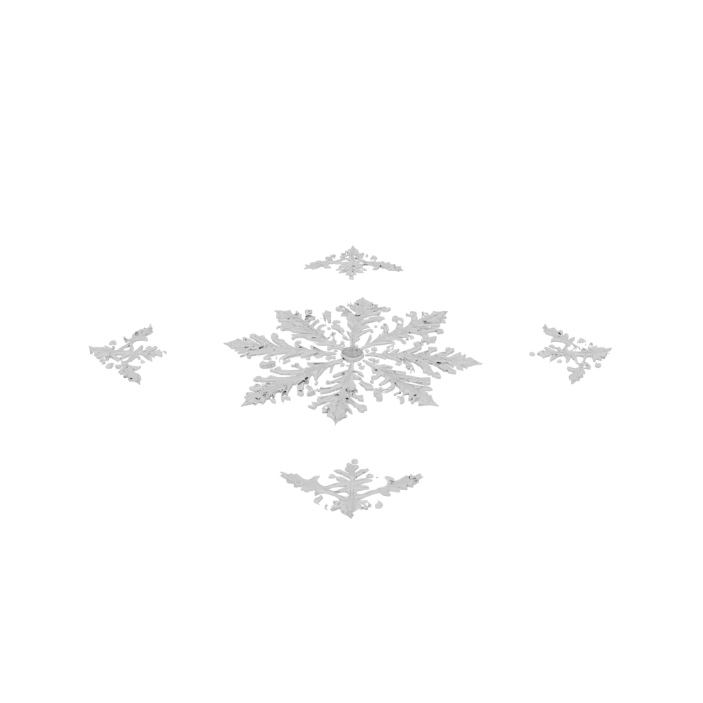 Ornate Snowflake Ornament