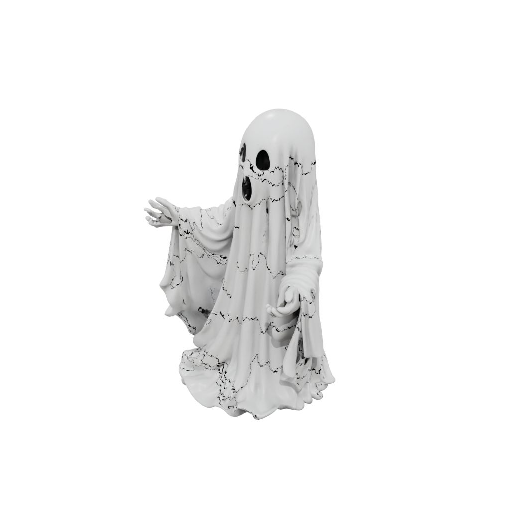 Spooky Ghost Figurine