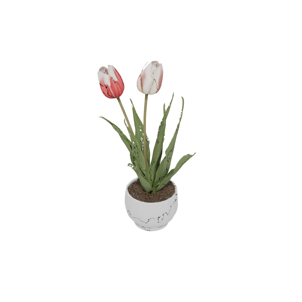 Tulip Planter — seasonal 3D print model, STL