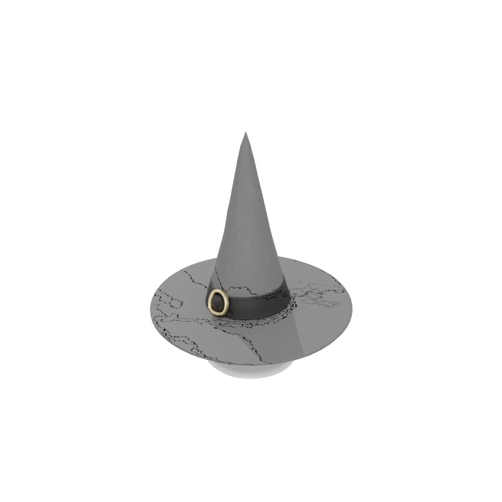 Witch Hat Holder — seasonal 3D print model, STL