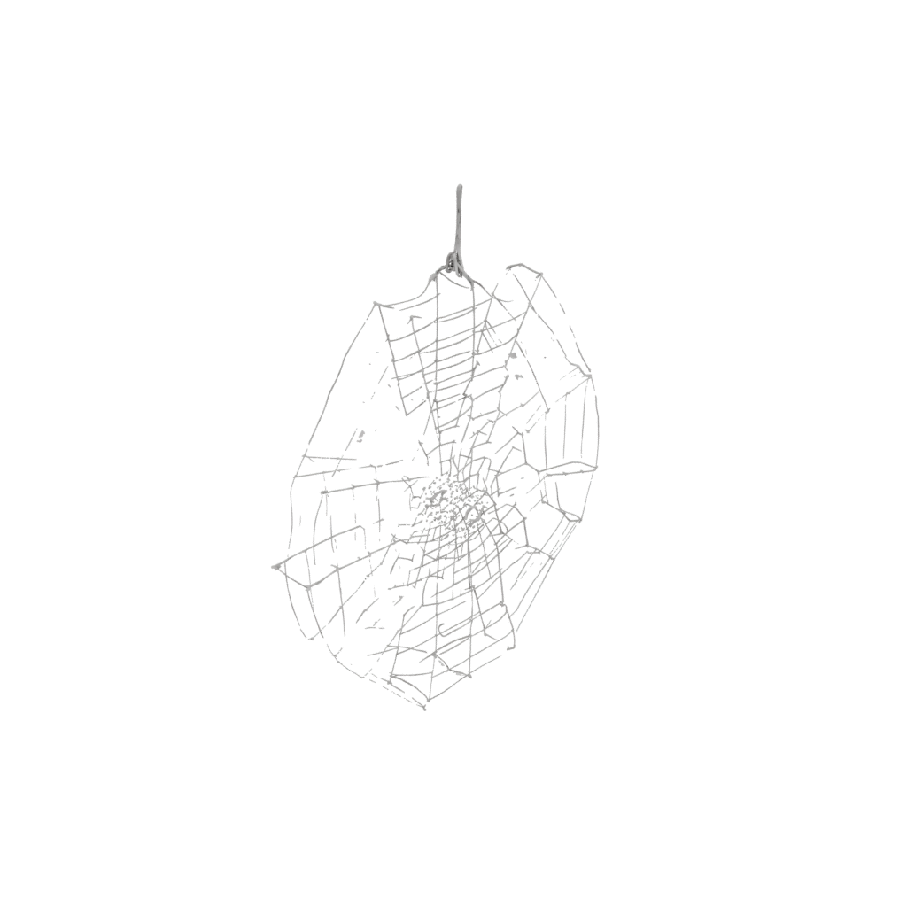 Crystal Modern Spider Web Wall Hanging — seasonal 3D print model, STL