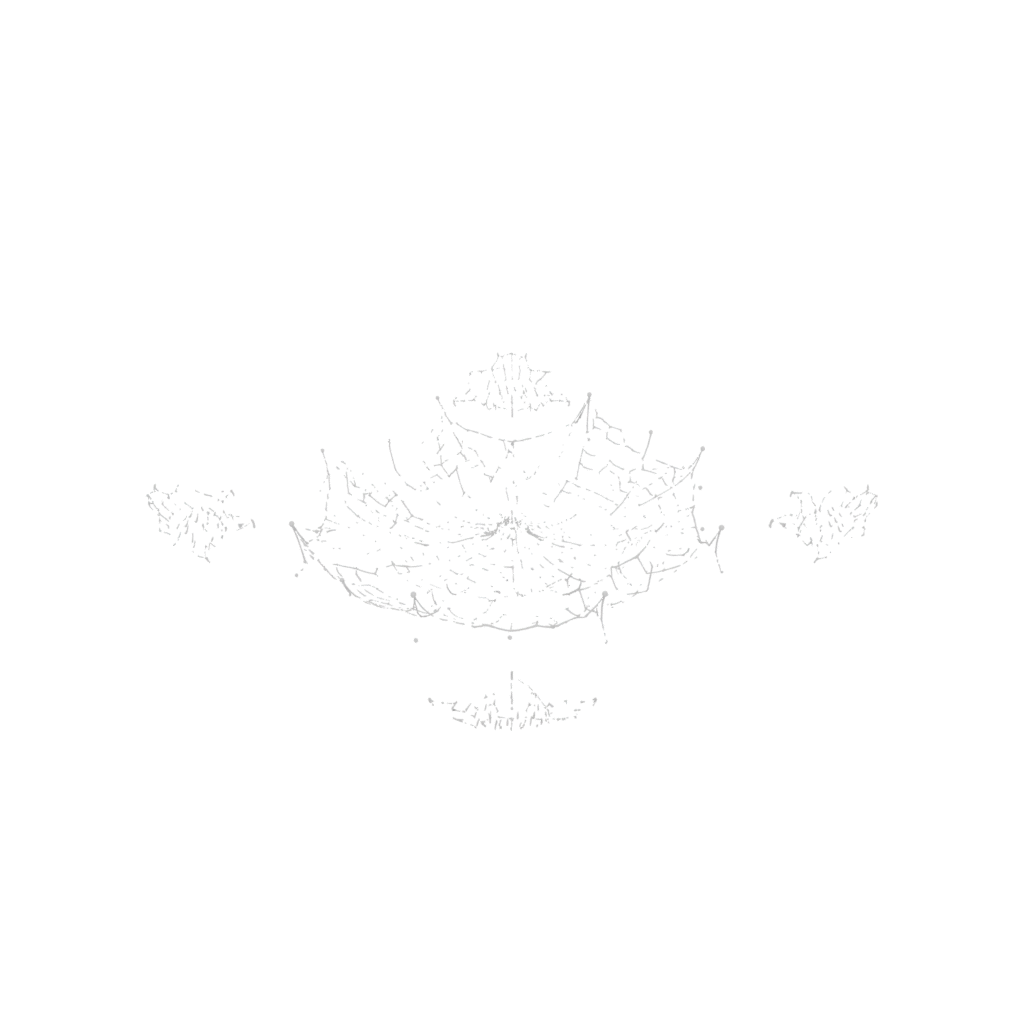 Crystal Ornate Spider Web Wall Hanging — seasonal 3D print model, STL
