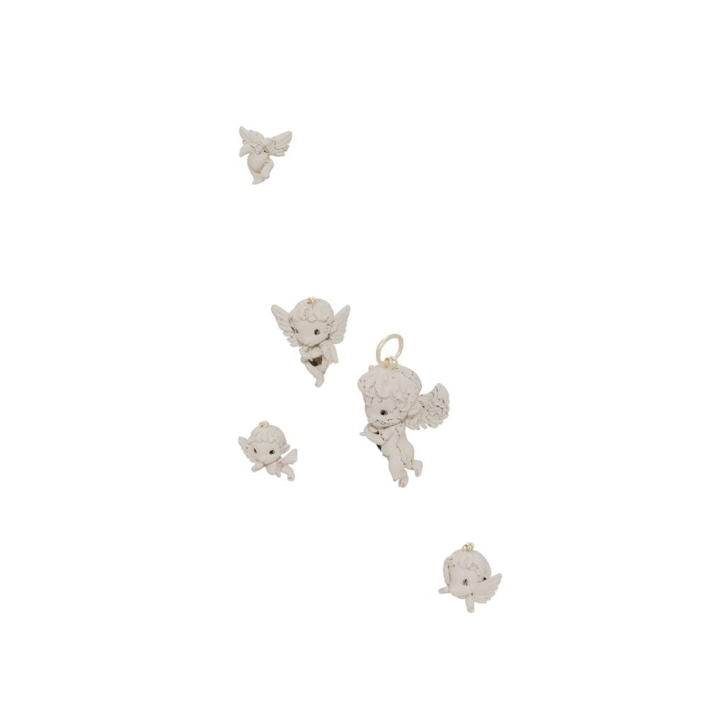 Cute Cupid Charm — seasonal 3D print model, STL