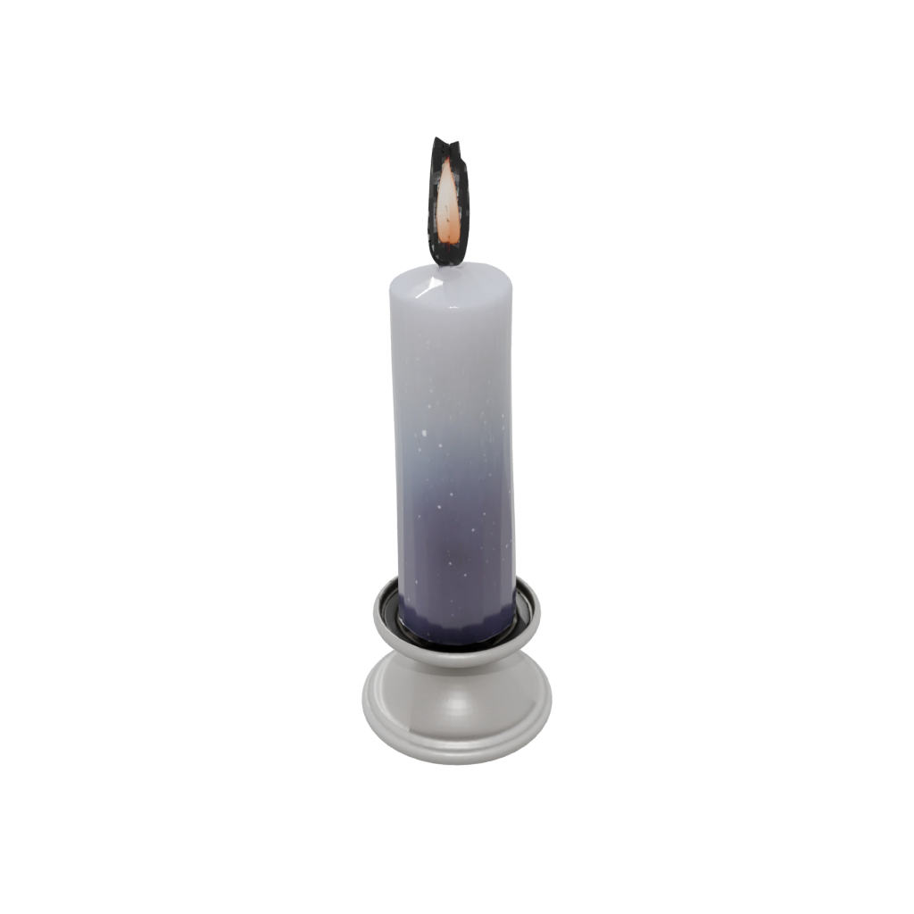 Galaxy Advent Candle Holder — seasonal 3D print model, STL