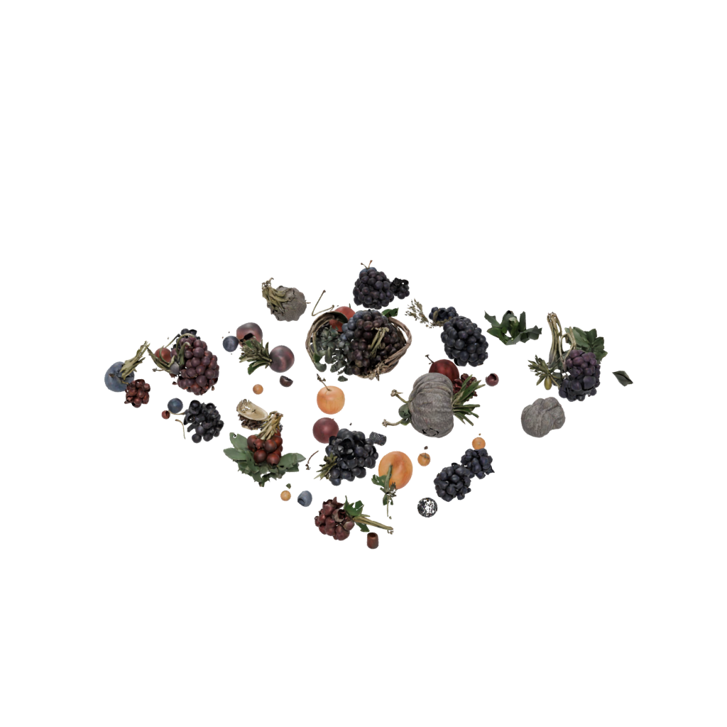 Galaxy Cornucopia Centerpiece — seasonal 3D print model, STL