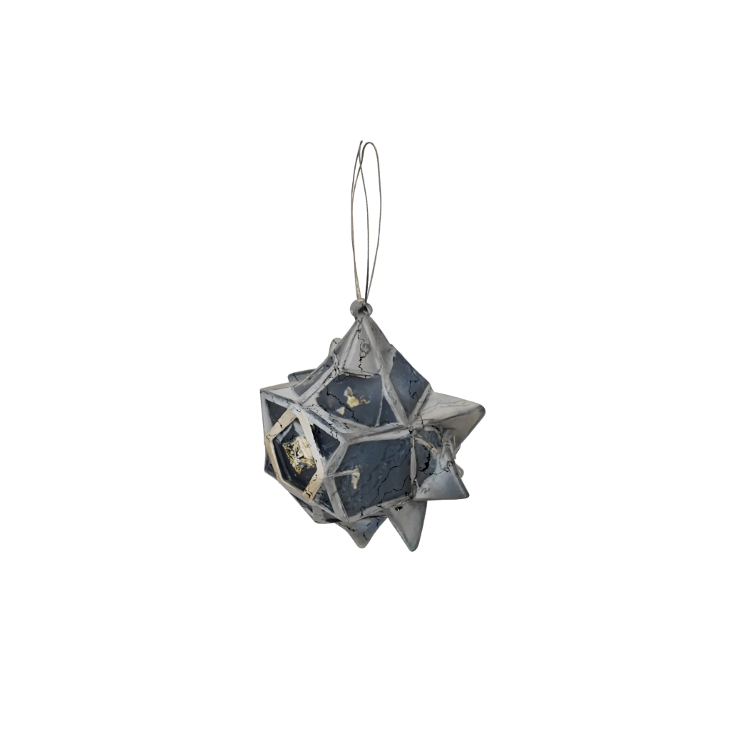 Galaxy Dreidel Spinner — seasonal 3D print model, STL