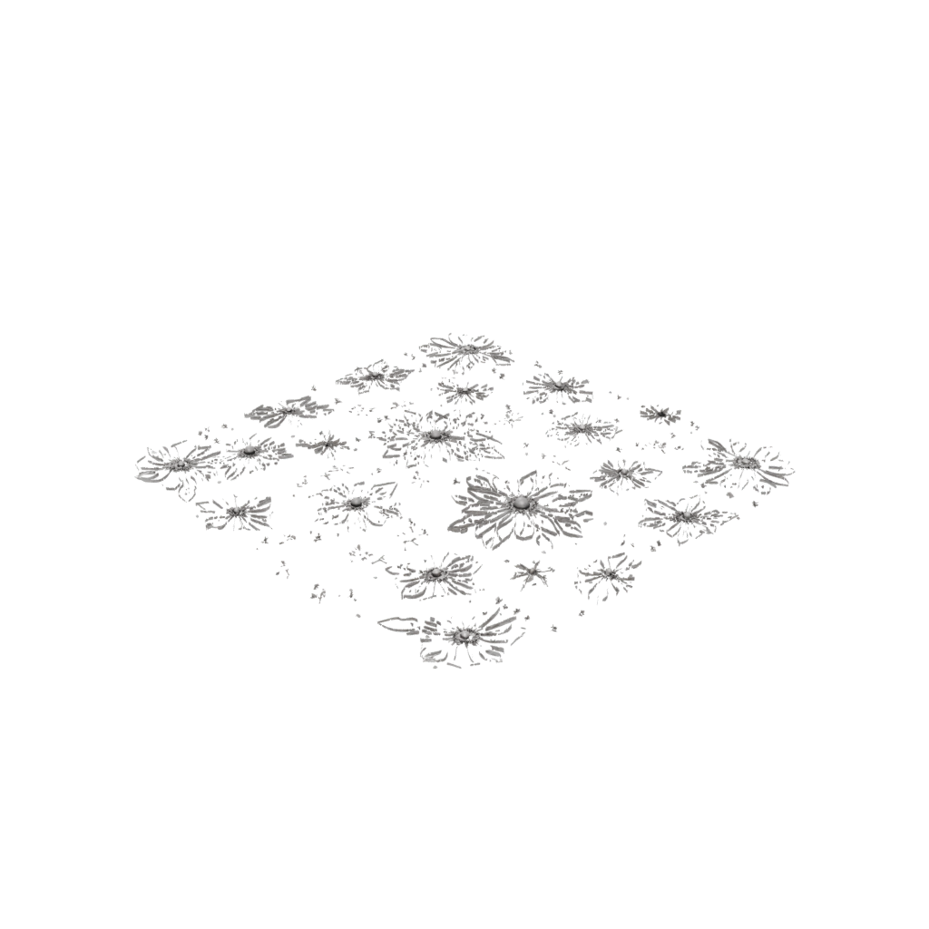 Galaxy Ornate Fourth-Of-July Star Burst — seasonal 3D print model, STL