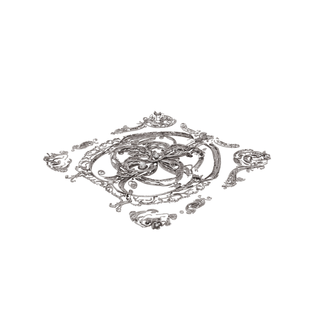 Galaxy Ornate Valentine Love-Knot — seasonal 3D print model, STL