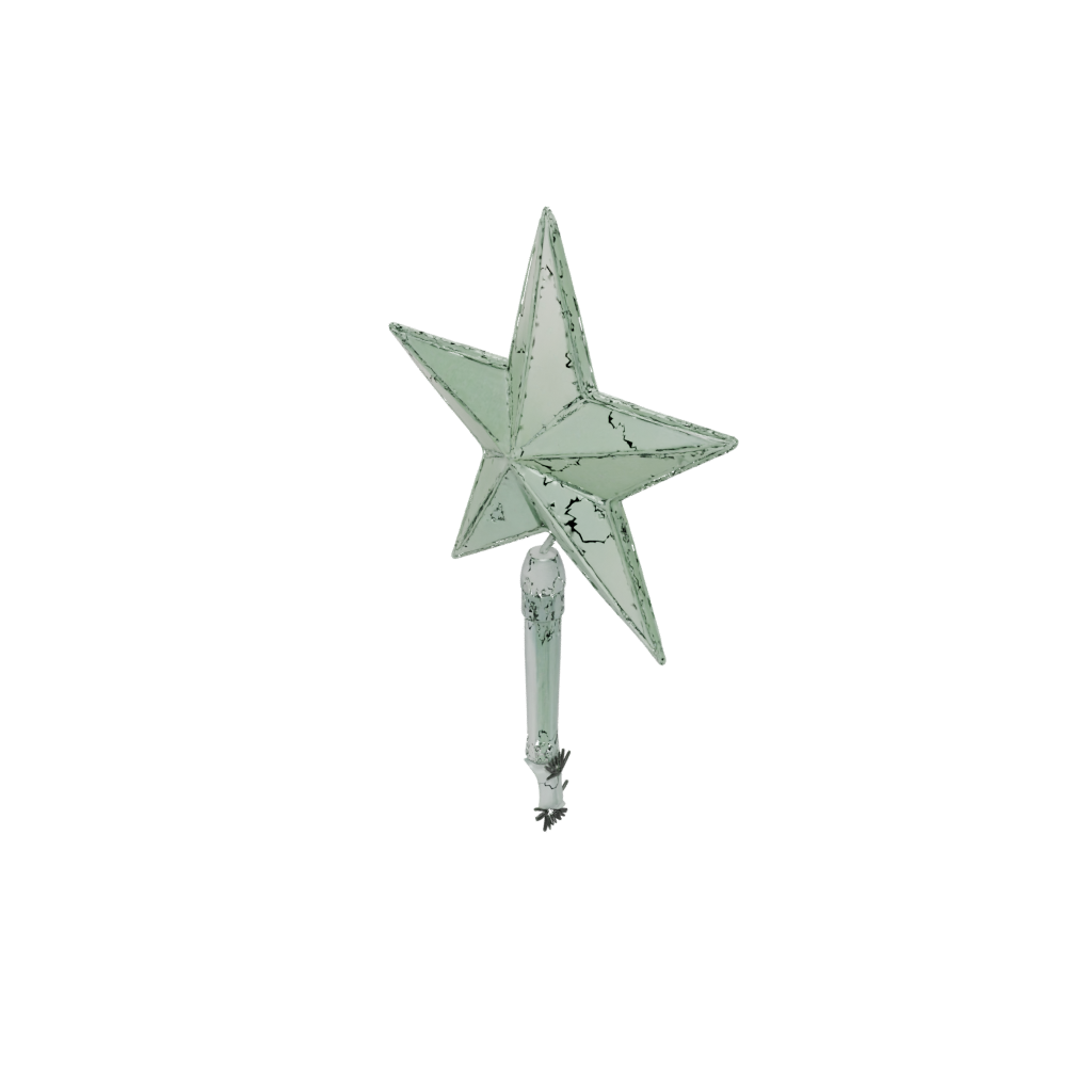 Glow Christmas Tree Topper Star — seasonal 3D print model, STL