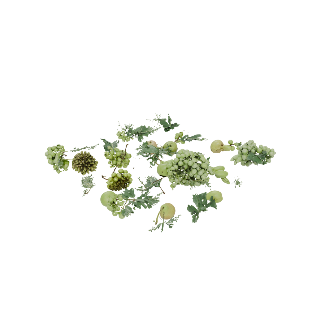 Glow Cornucopia Centerpiece — seasonal 3D print model, STL