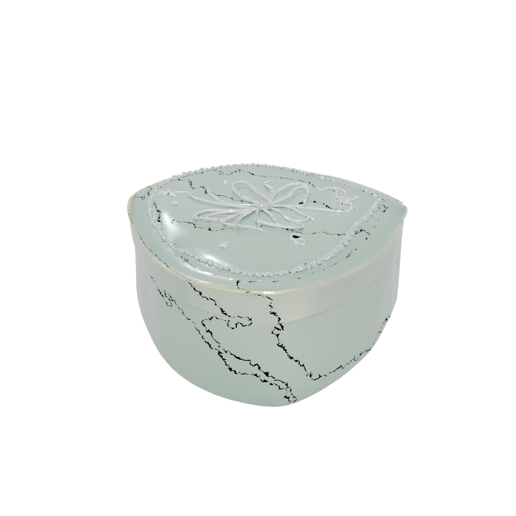Glow Heart Trinket Box — seasonal 3D print model, STL