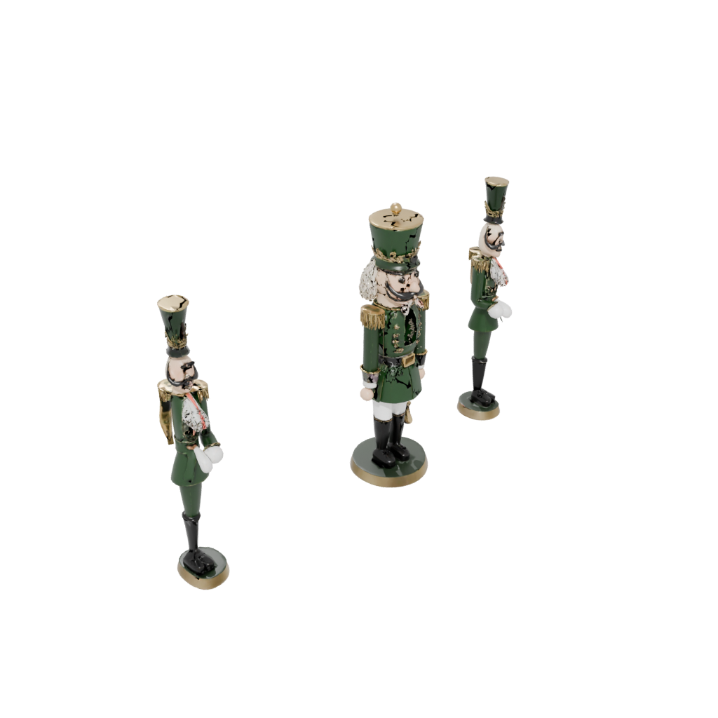 Glow Nutcracker Soldier Original — seasonal 3D print model, STL