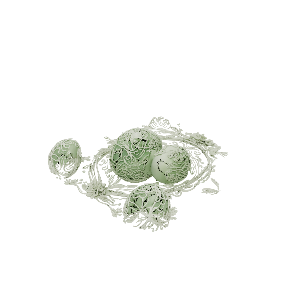 Glow Ornate Easter Egg Relief — seasonal 3D print model, STL