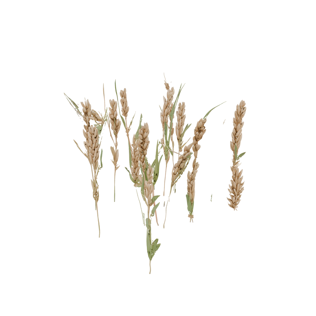 Glow Rustic Harvest Wheat Sheaf — seasonal 3D print model, STL