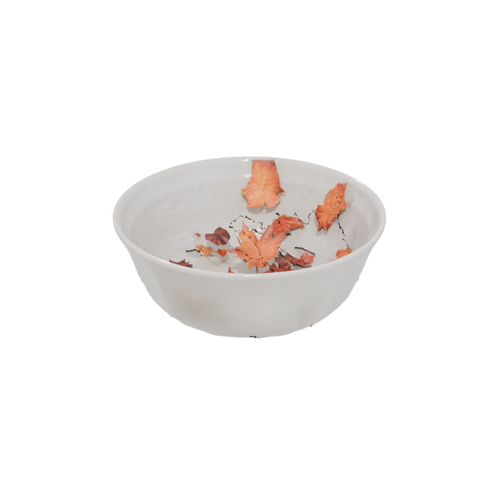 Holiday Autumn Leaf Bowl — seasonal 3D print model, STL