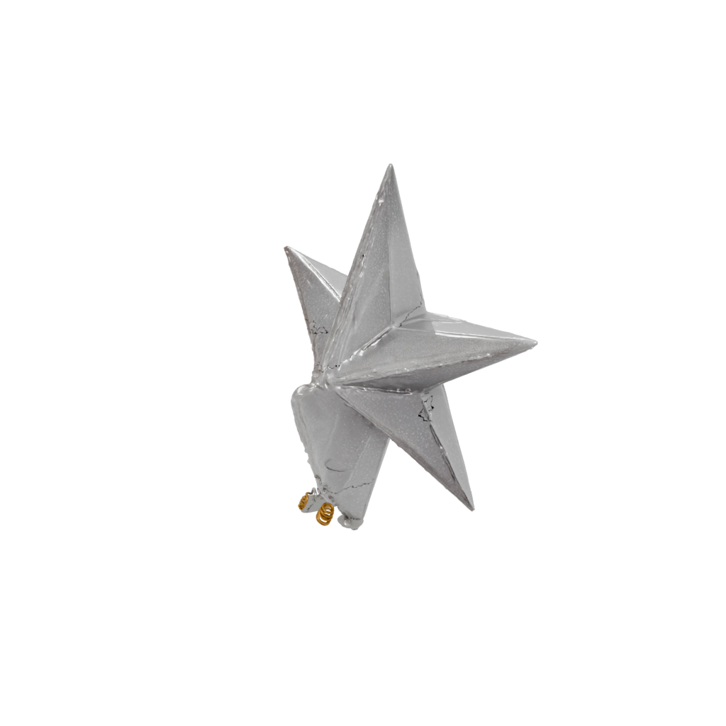 Holiday Christmas Tree Topper Star — seasonal 3D print model, STL