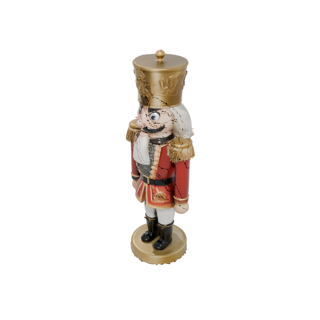 Holiday Nutcracker Soldier Original — seasonal 3D print model, STL