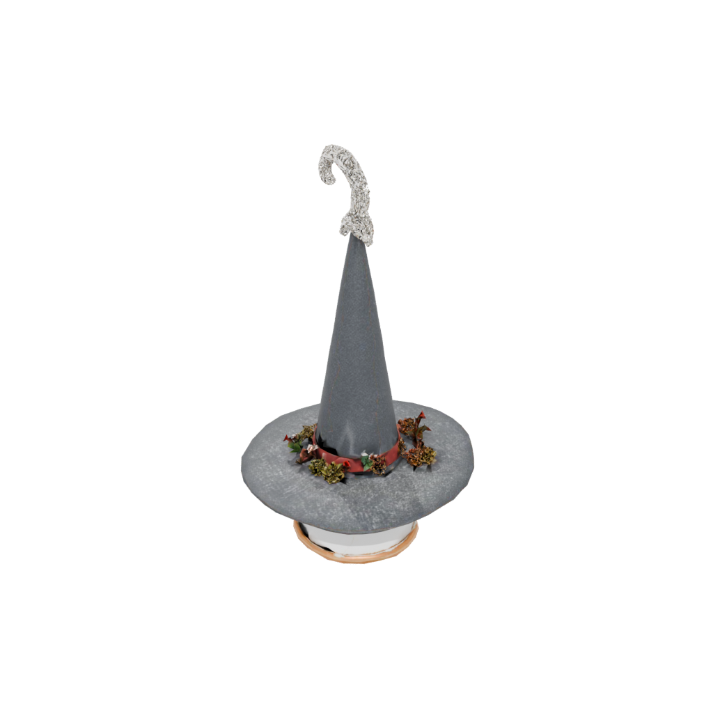 Holiday Witch Hat Holder — seasonal 3D print model, STL