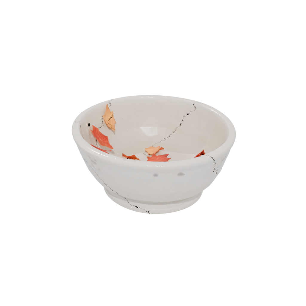 Holiday Cute Autumn Leaf Bowl — seasonal 3D print model, STL