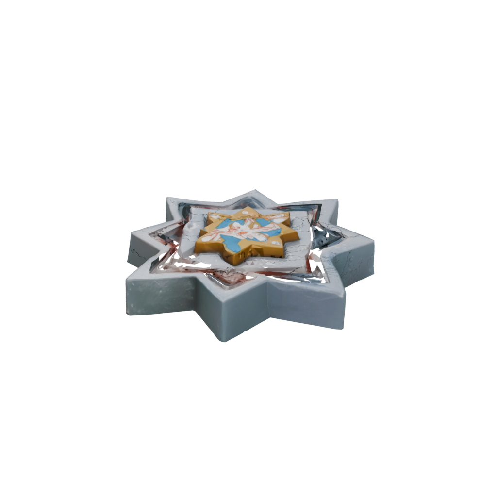 Holiday Cute Dreidel Spinner — seasonal 3D print model, STL