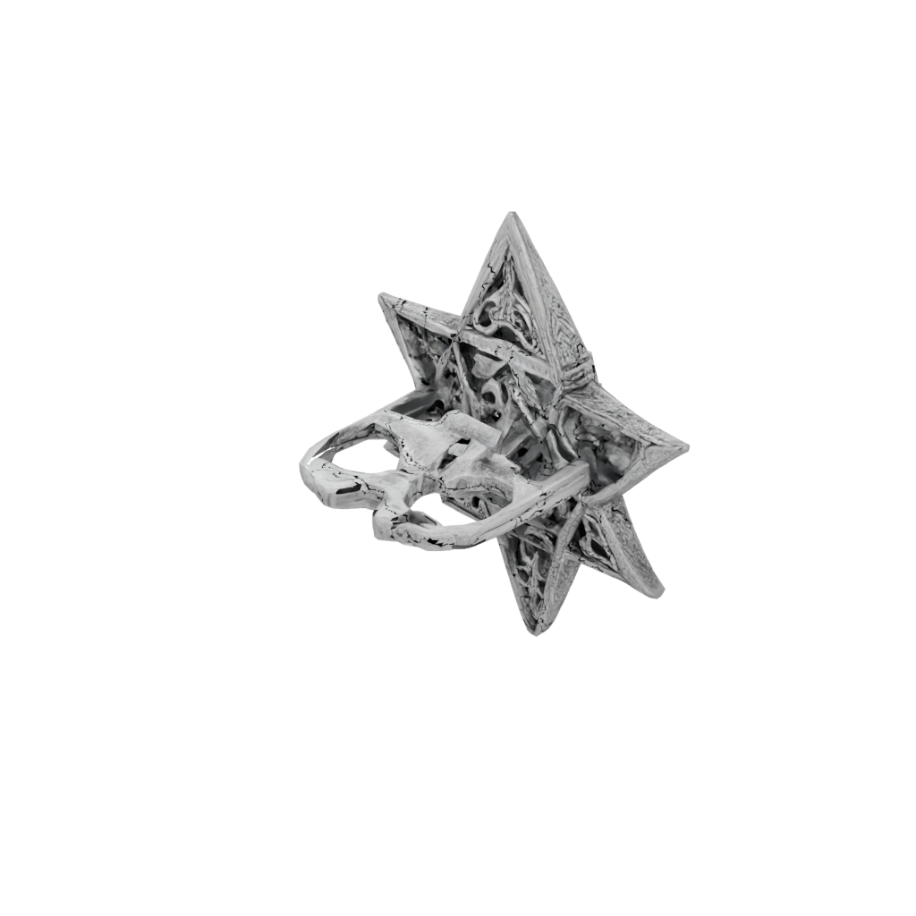 Holiday Ornate Dreidel Spinner — seasonal 3D print model, STL