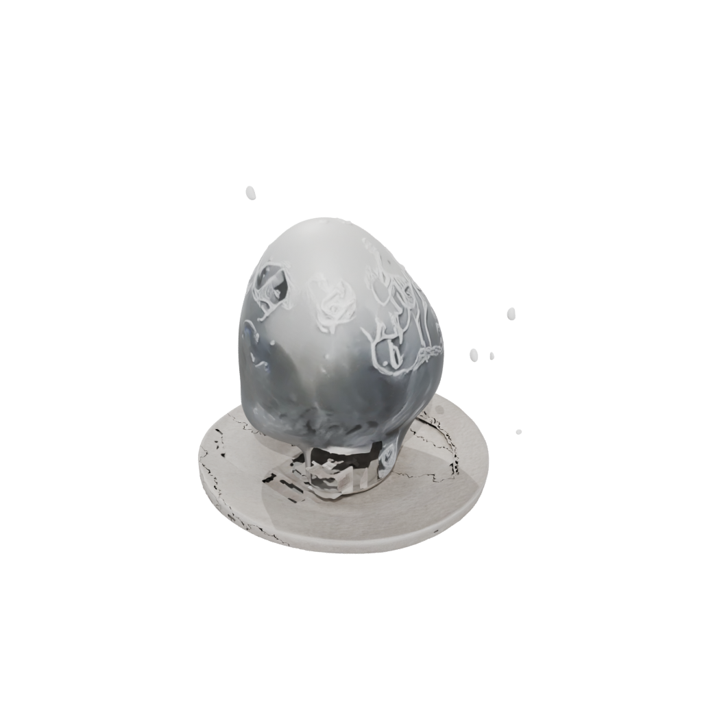 Holiday Rustic Easter Egg Relief