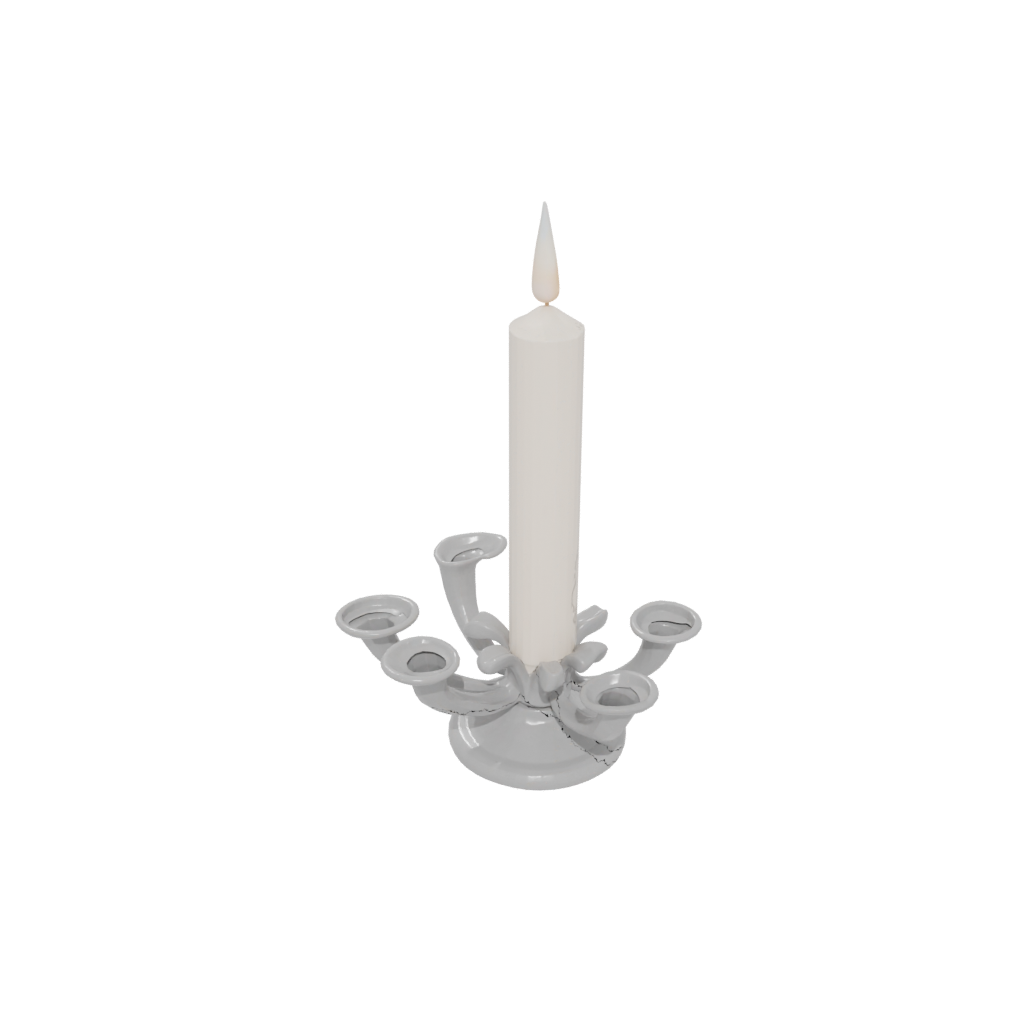 Jumbo Advent Candle Holder — seasonal 3D print model, STL
