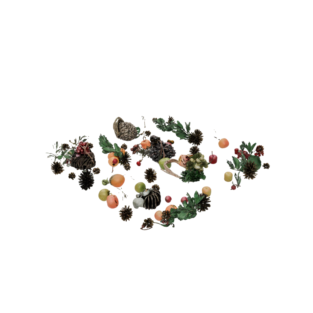 Jumbo Cornucopia Centerpiece — seasonal 3D print model, STL