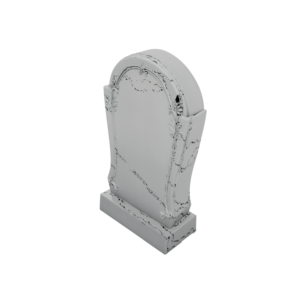 Jumbo Tombstone Prop Mini — seasonal 3D print model, STL