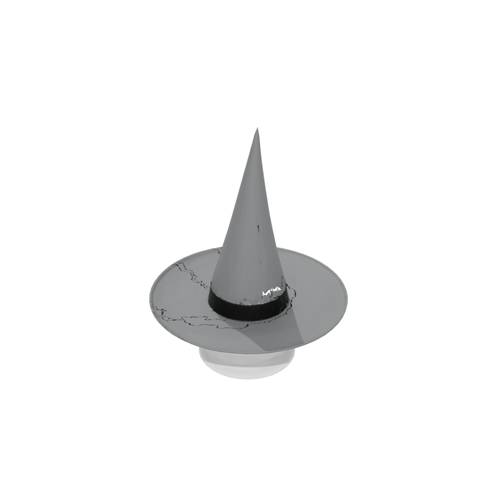 Jumbo Witch Hat Holder — seasonal 3D print model, STL