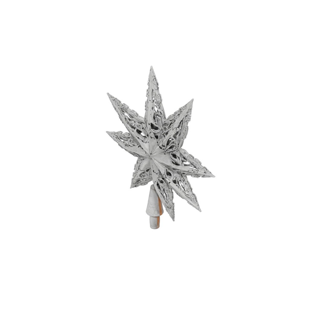 Jumbo Ornate Christmas Tree Topper Star