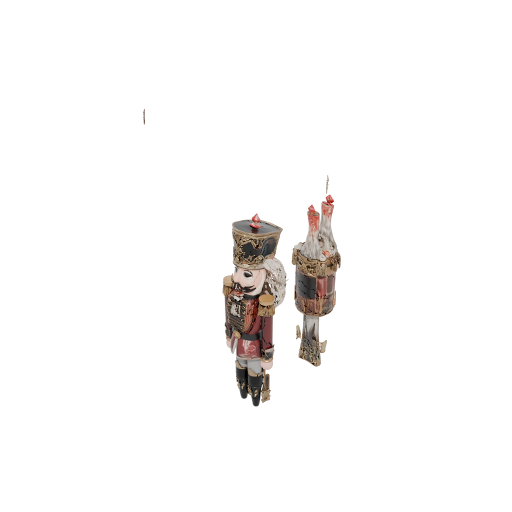 Jumbo Ornate Nutcracker Soldier Original — seasonal 3D print model, STL