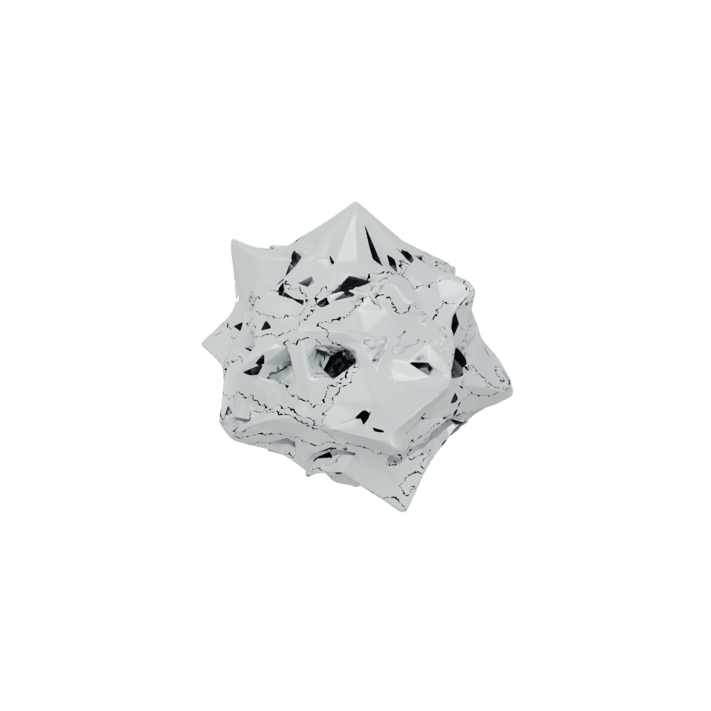 Low-Poly Cute Dreidel Spinner — seasonal 3D print model, STL