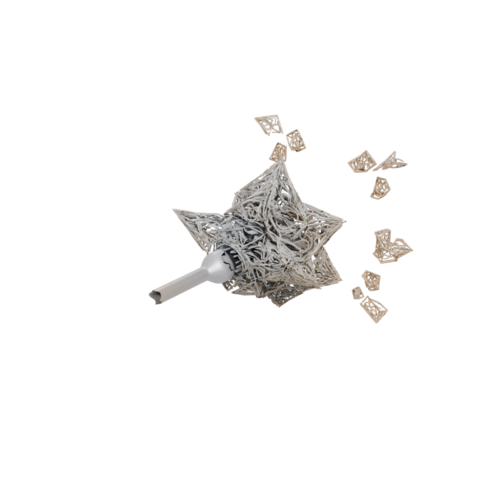 Low-Poly Ornate Dreidel Spinner — seasonal 3D print model, STL