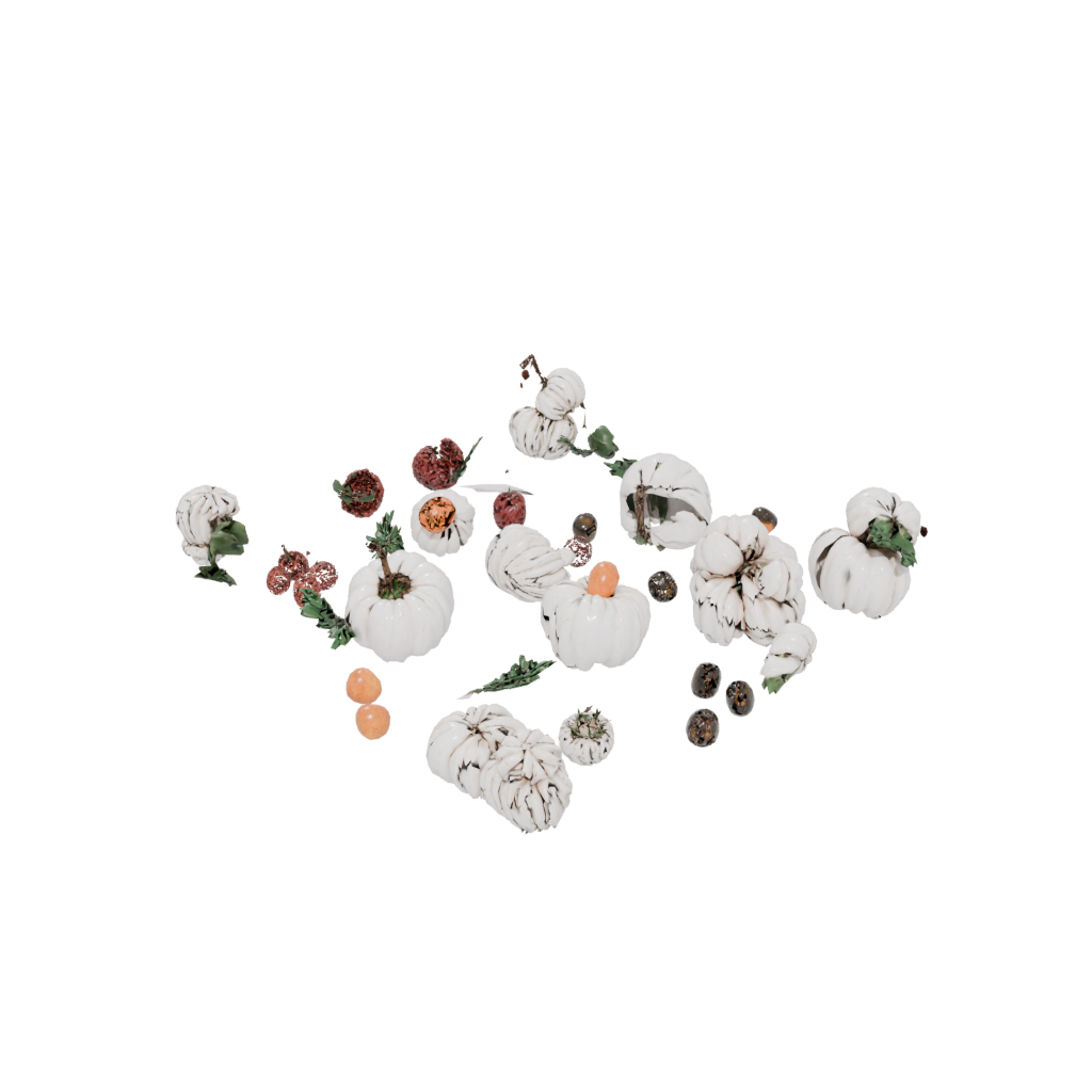 Marble Cute Cornucopia Centerpiece — seasonal 3D print model, STL
