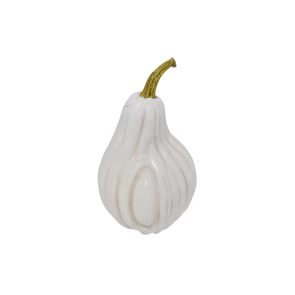 Marble Modern Carved Gourd Figure — seasonal 3D print model, STL