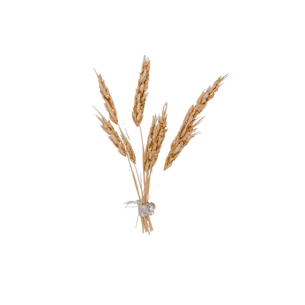 Marble Modern Harvest Wheat Sheaf — seasonal 3D print model, STL