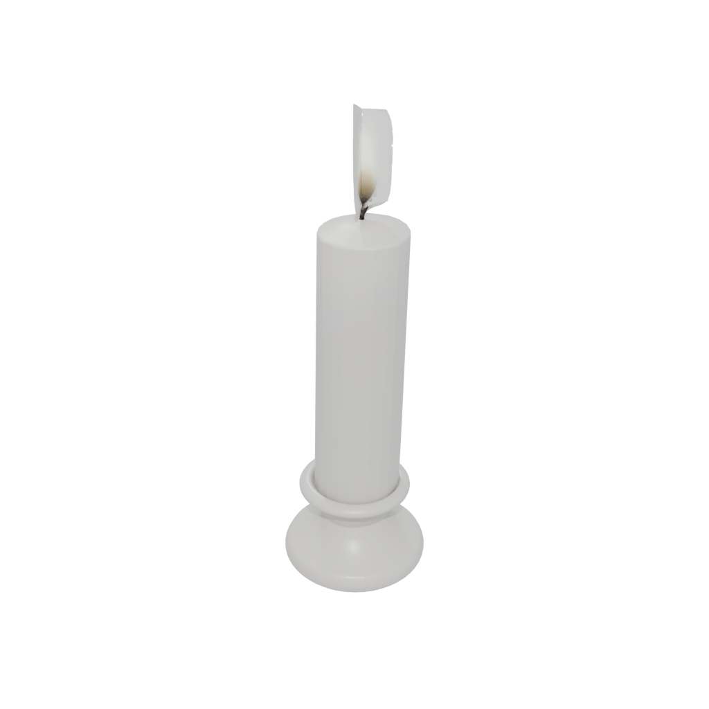 Mini Advent Candle Holder — seasonal 3D print model, STL