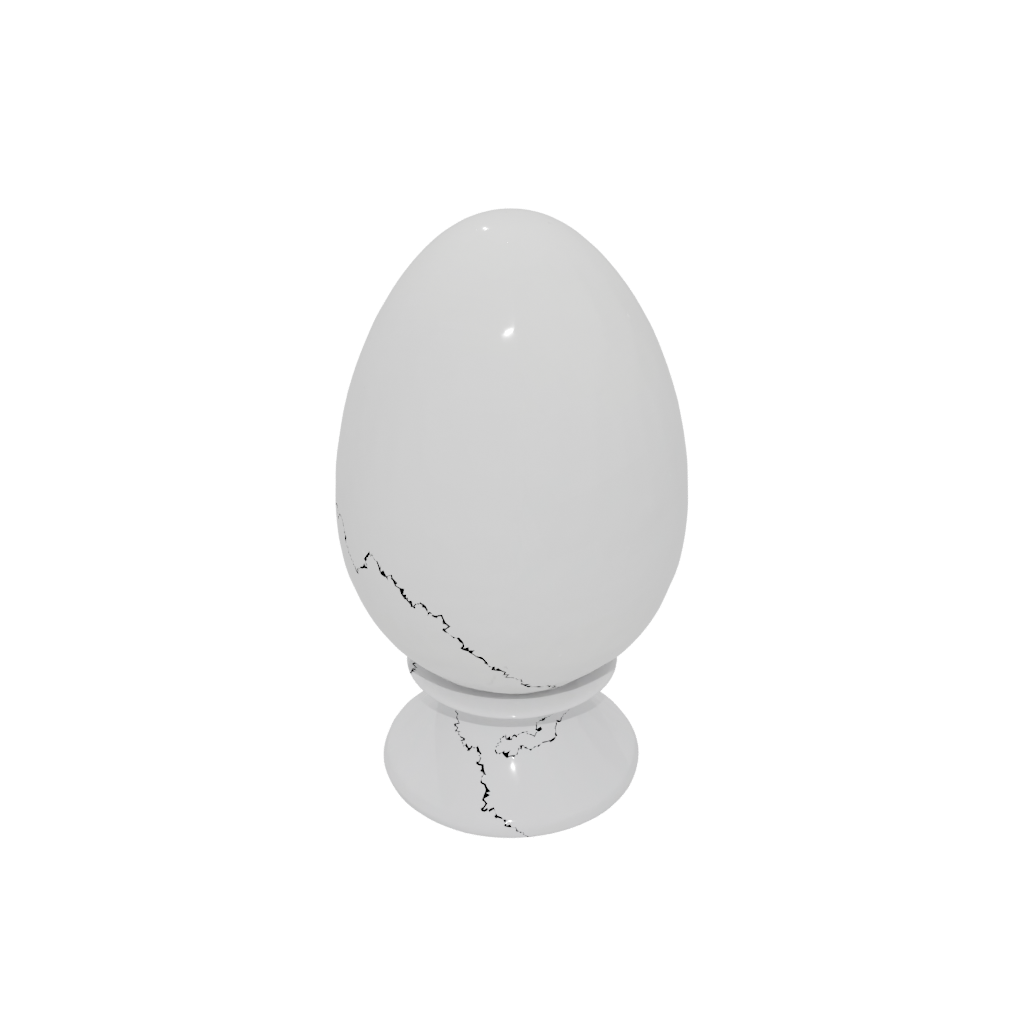 Mini Easter Egg Relief — seasonal 3D print model, STL