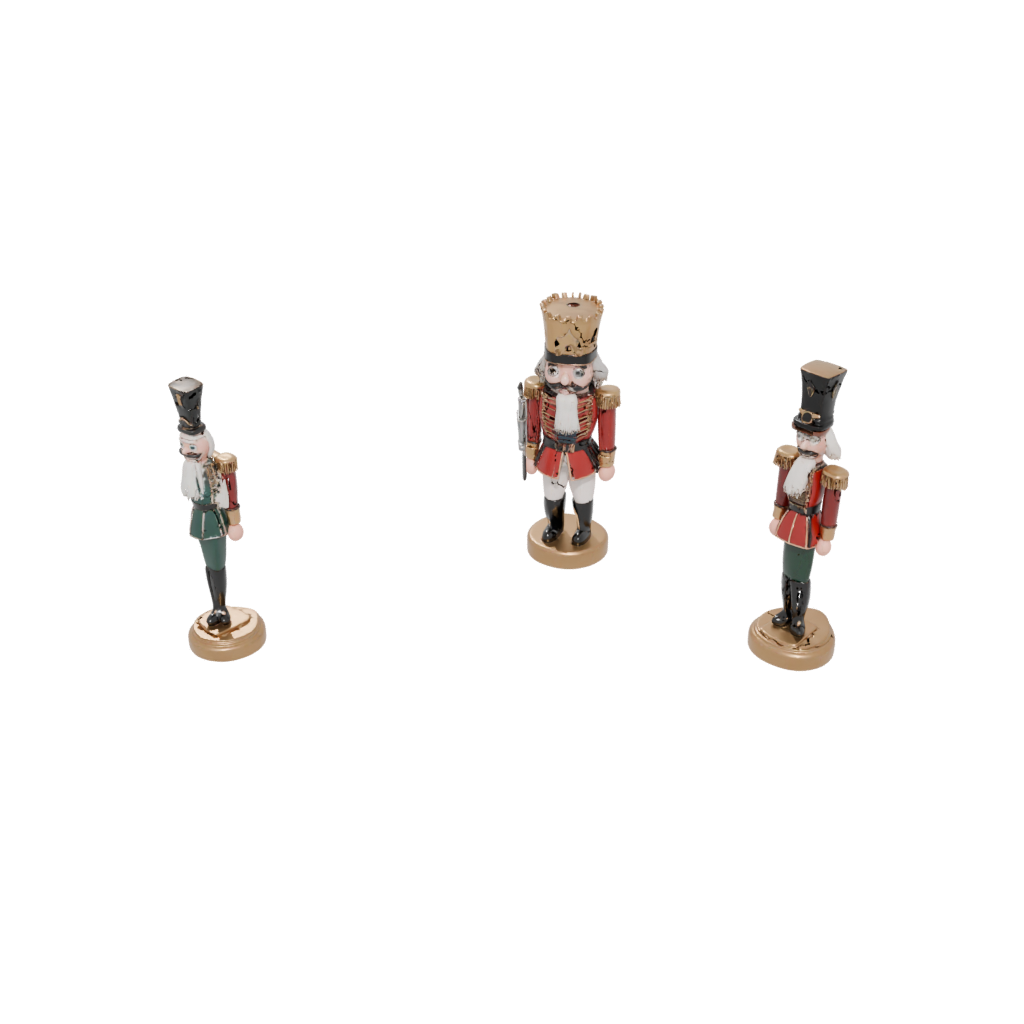 Mini Nutcracker Soldier Original — seasonal 3D print model, STL