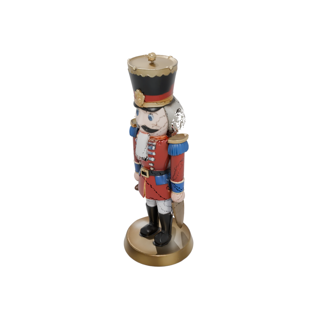 Mini Cute Nutcracker Soldier Original — seasonal 3D print model, STL