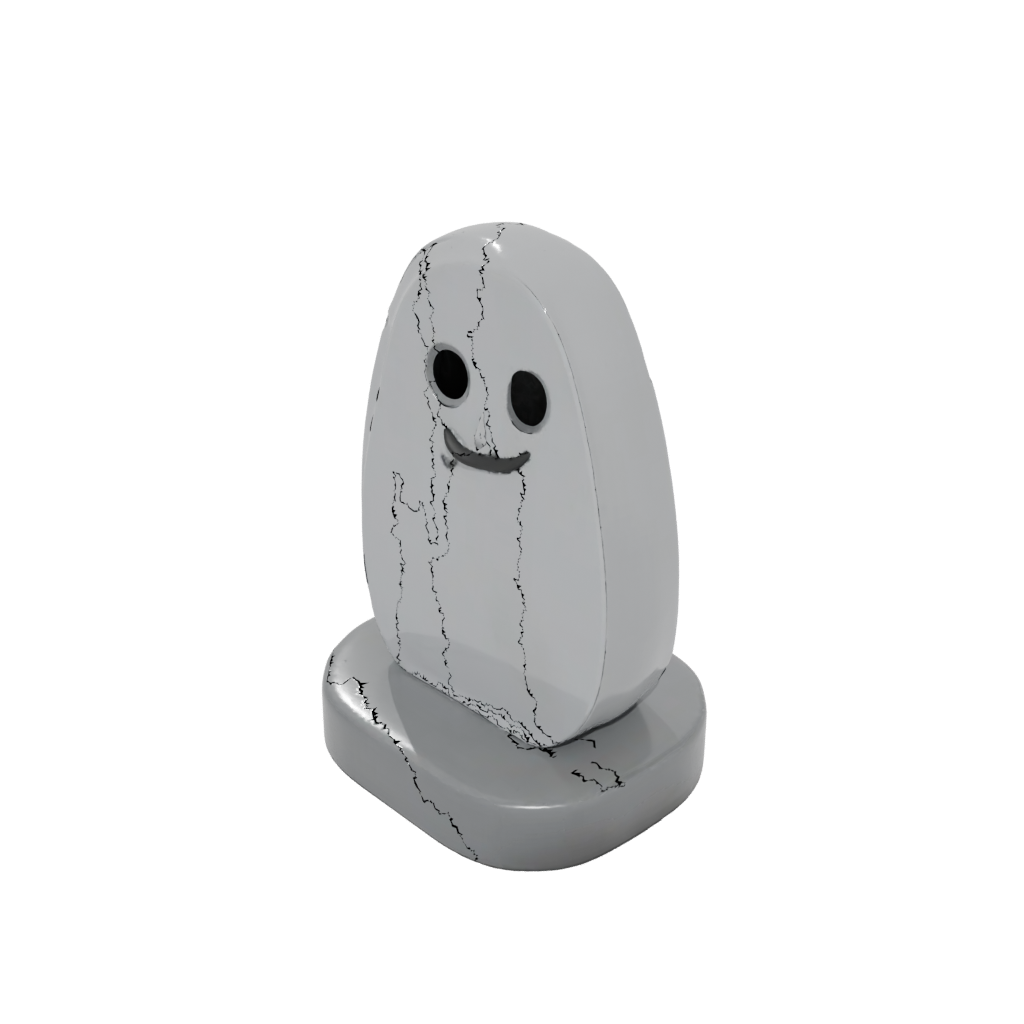 Mini Cute Tombstone Prop Mini — seasonal 3D print model, STL