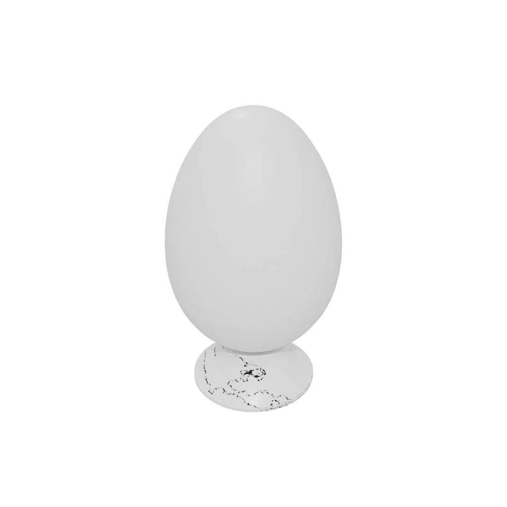 Modern Easter Egg Relief — seasonal 3D print model, STL