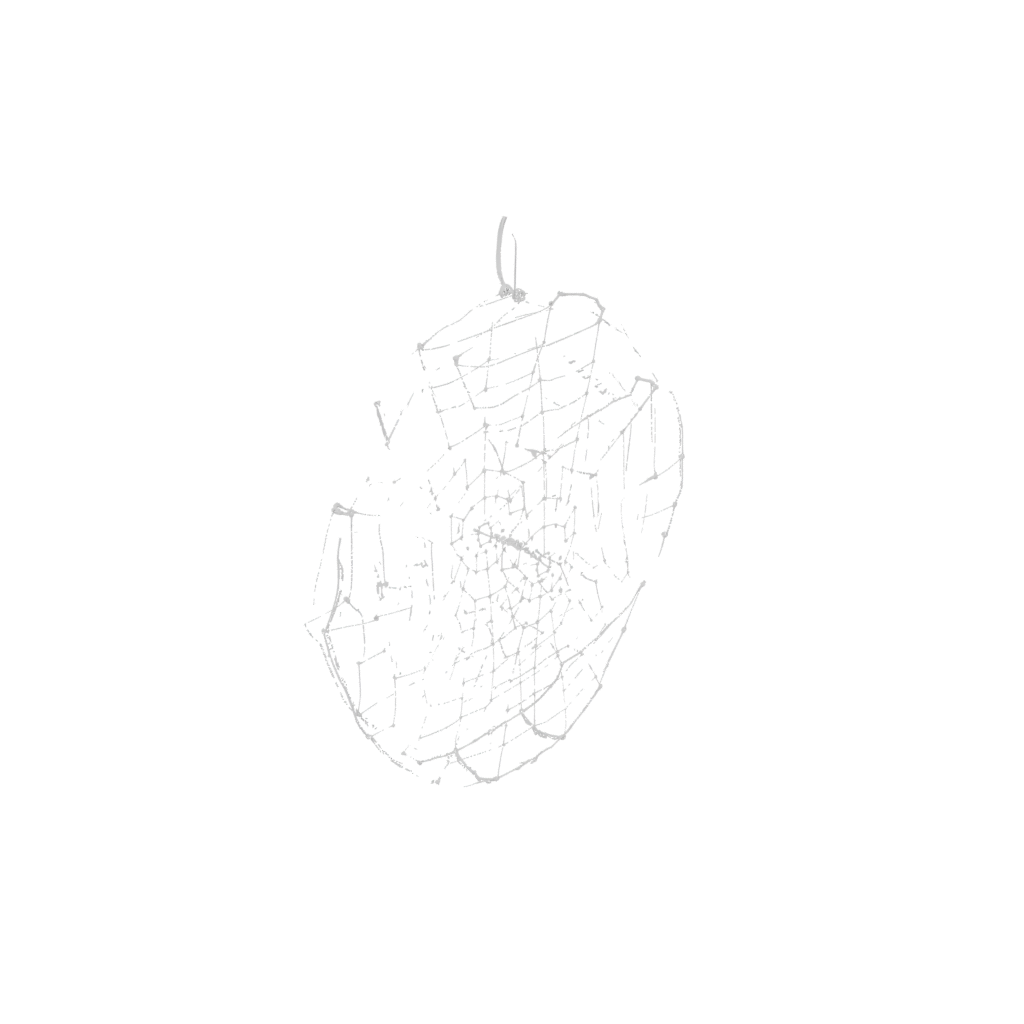 Neon Spider Web Wall Hanging — seasonal 3D print model, STL