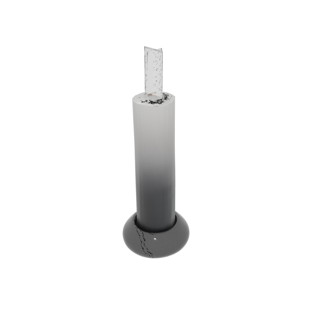 Obsidian Advent Candle Holder — seasonal 3D print model, STL