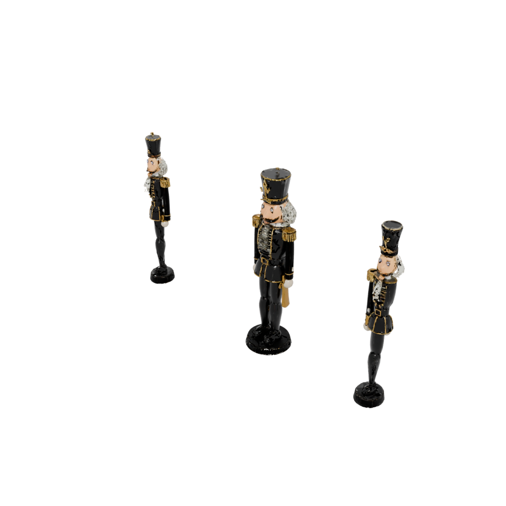 Obsidian Nutcracker Soldier Original — seasonal 3D print model, STL