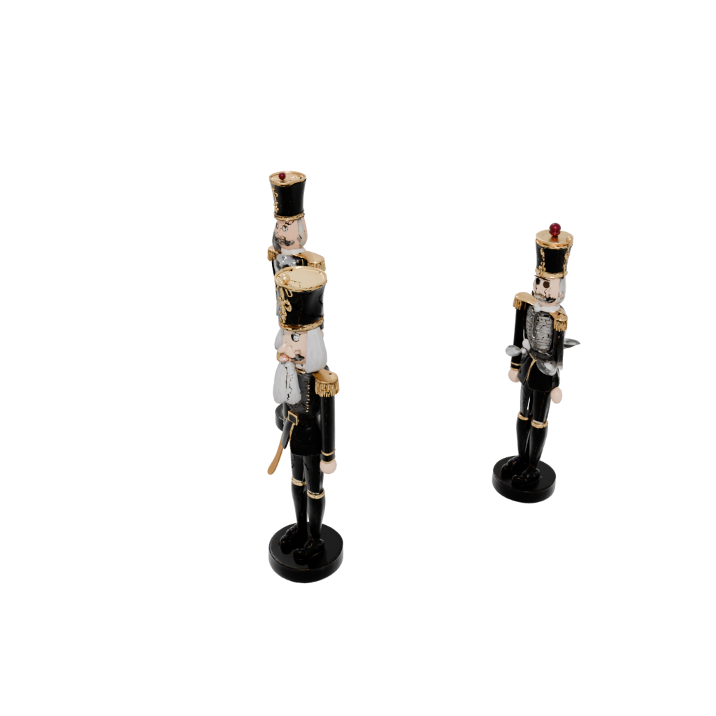 Obsidian Modern Nutcracker Soldier Original — seasonal 3D print model, STL