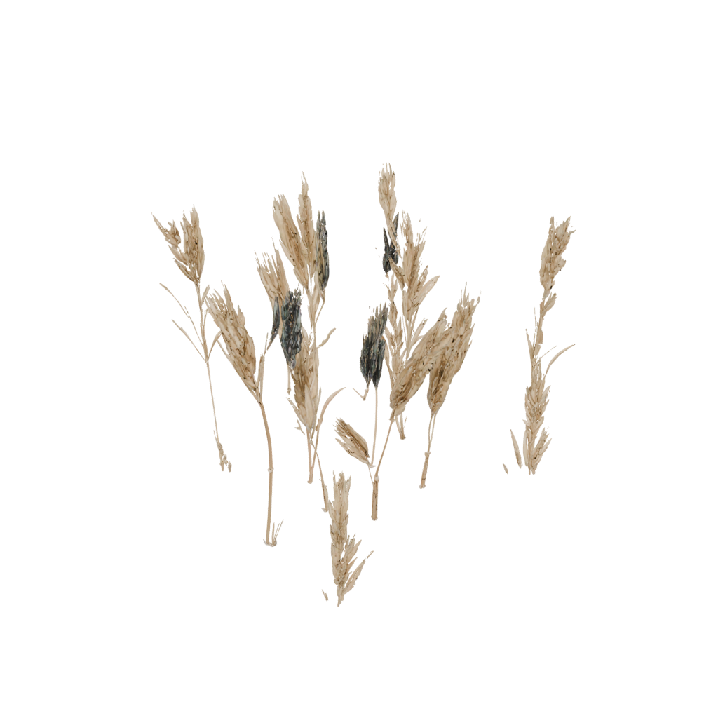 Obsidian Ornate Harvest Wheat Sheaf — seasonal 3D print model, STL