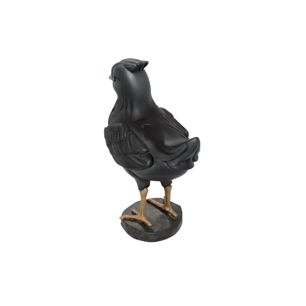 Obsidian Rustic Spring Chick Figure — seasonal 3D print model, STL